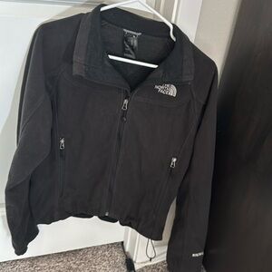 The North Face Windwall Zip Up Jacket Womens Size Medium Black